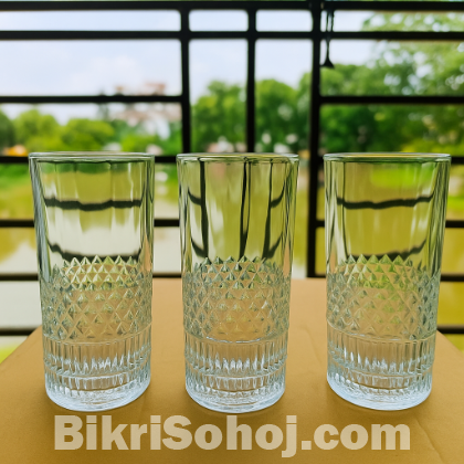 ৬ পিচ প্রিমিয়াম গ্লাস সেট।